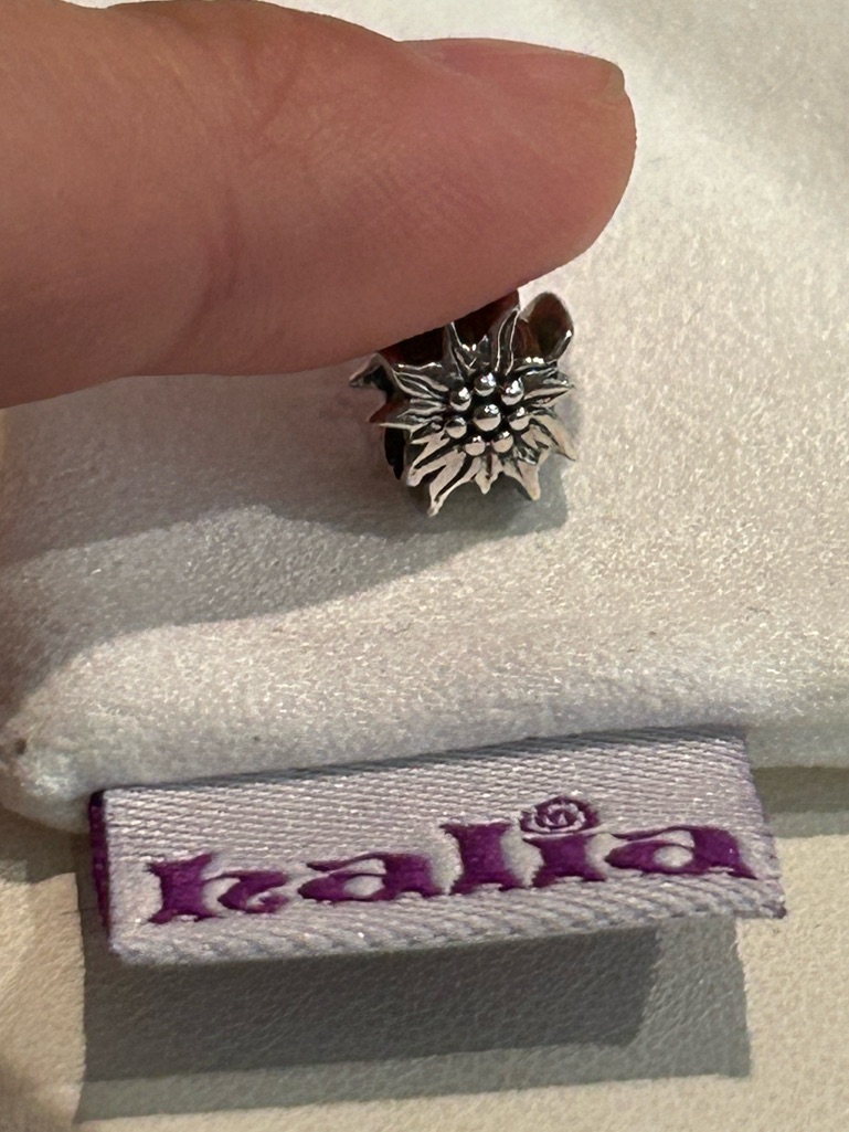Halia “Edelweiss” Charm - Sterling Silver